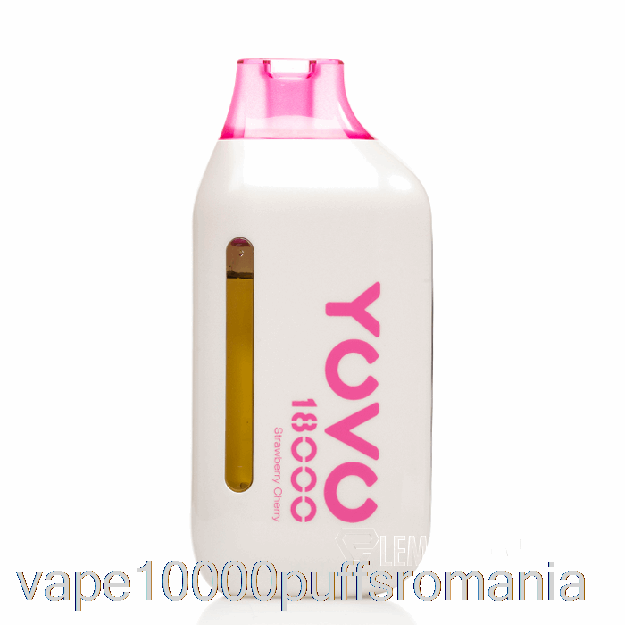 Vape Romania Yovo Ultra 18000 De Unica Folosinta Capsuni Cirese